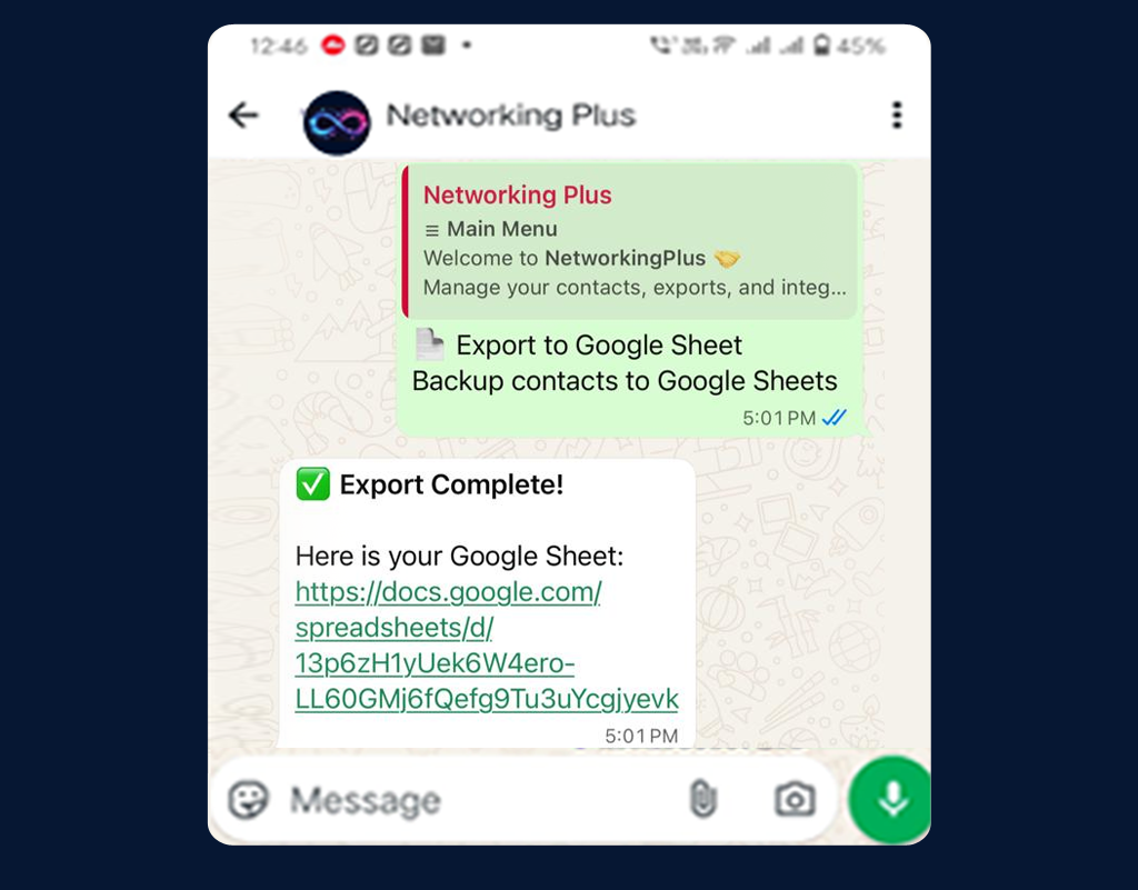 Instant VCF File Creation
